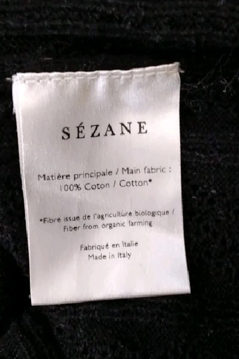 T-shirt Sézane  Noir