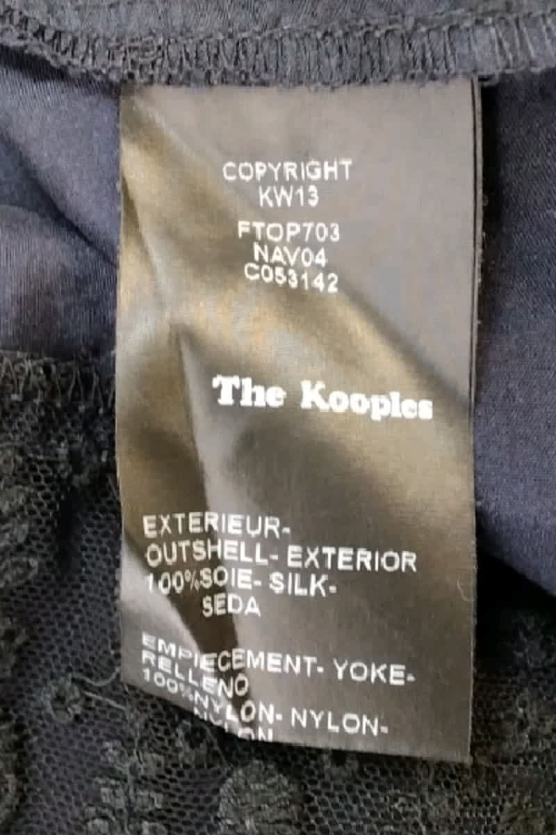 T-shirt The Kooples  Marine