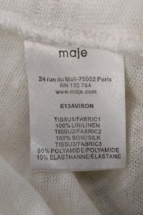 T-shirt Maje  Blanc