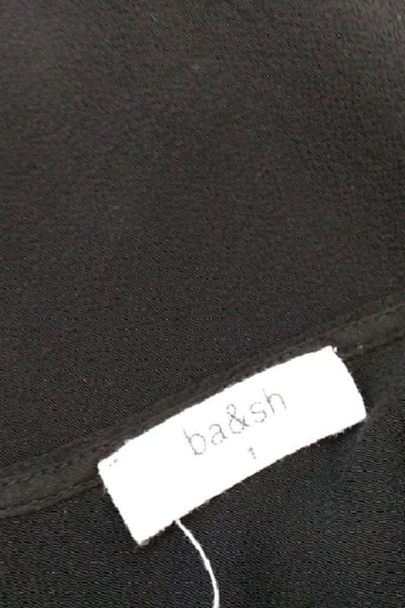Top sans manche Bash  Noir