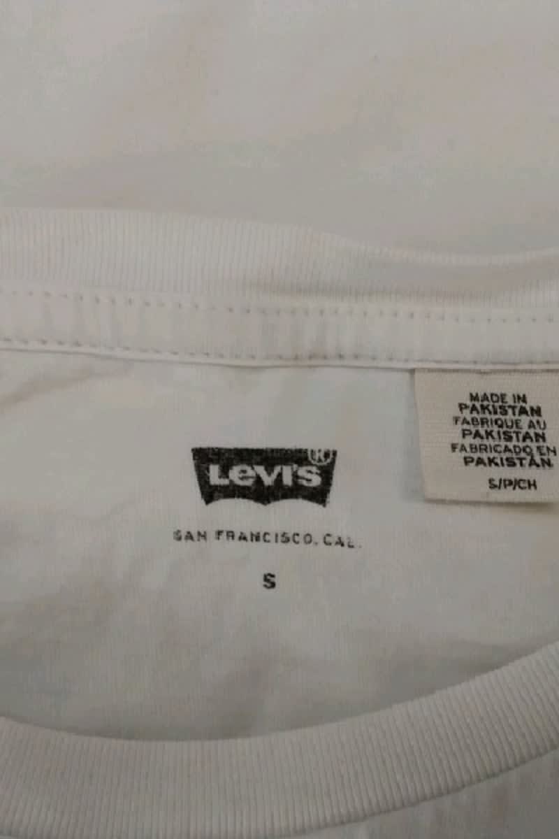 T-shirt Levi's  Blanc