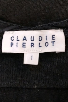 Top sans manche Claudie Pierlot  Noir