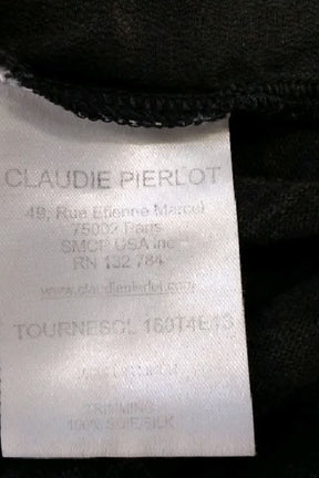 Top sans manche Claudie Pierlot  Noir