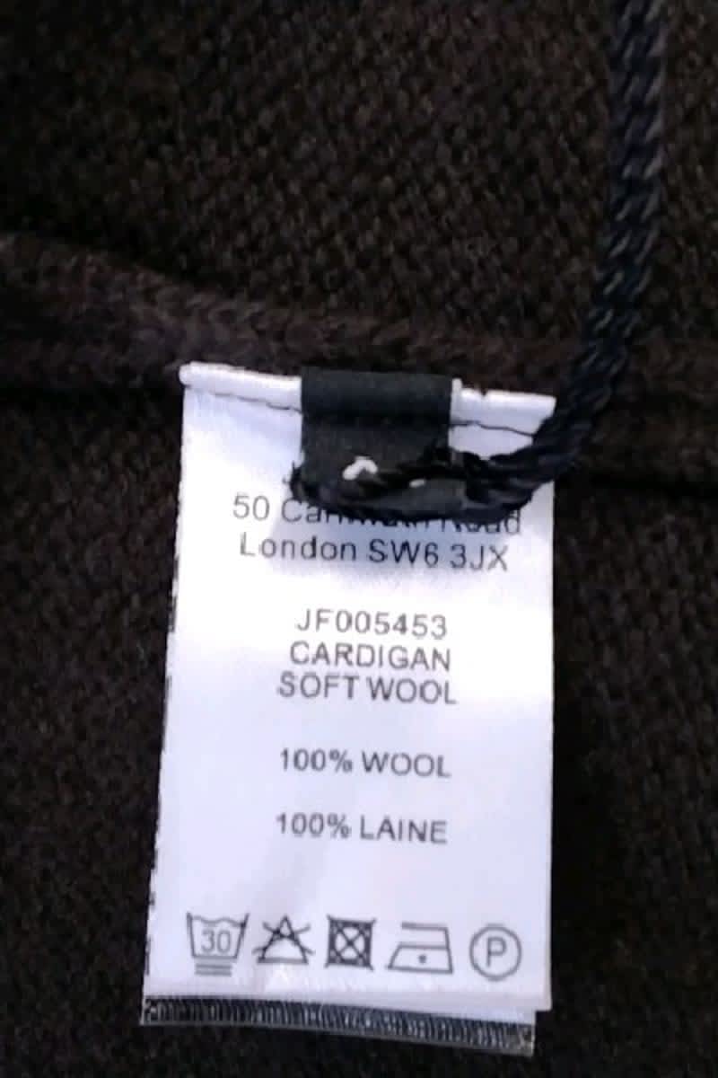 Gilet Joseph  Marron