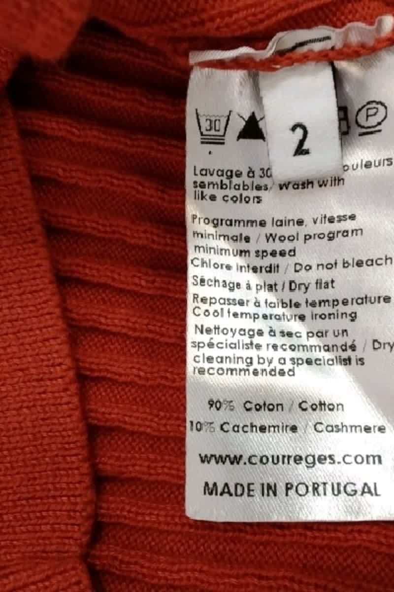 Gilet Courrèges  Orange