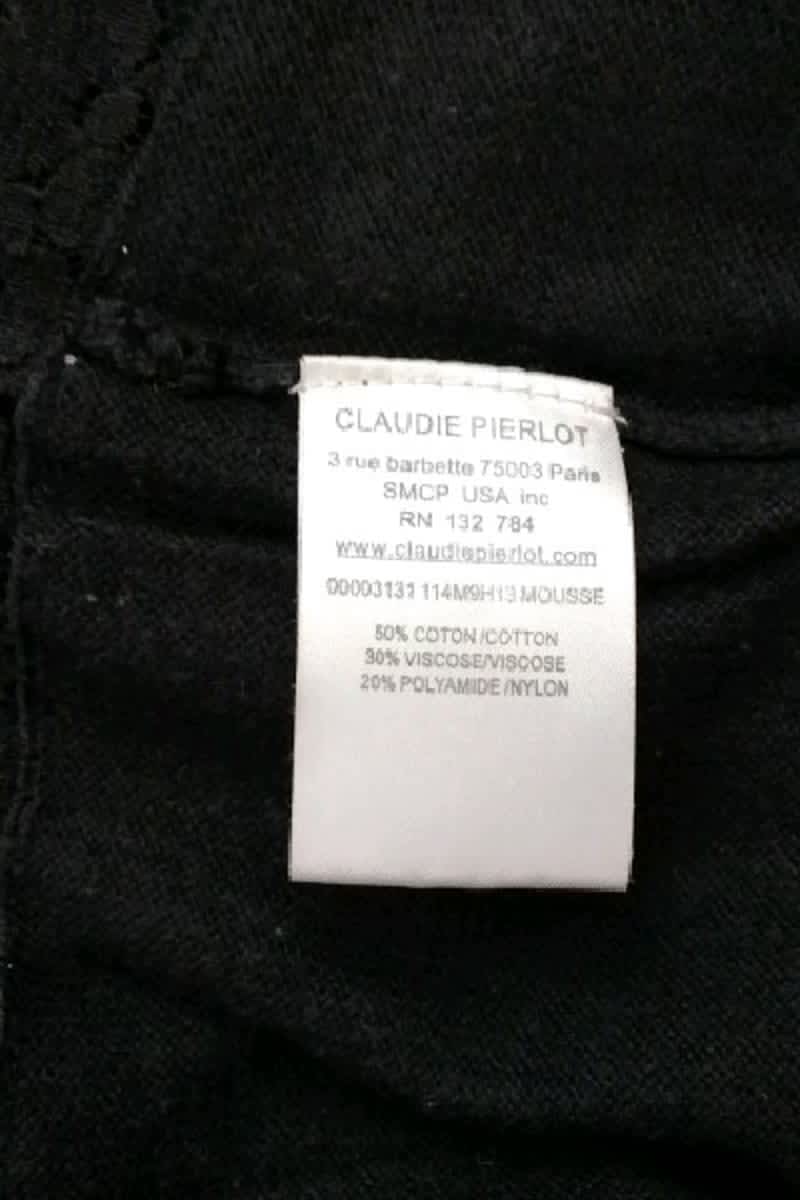 Gilet Claudie Pierlot  Noir