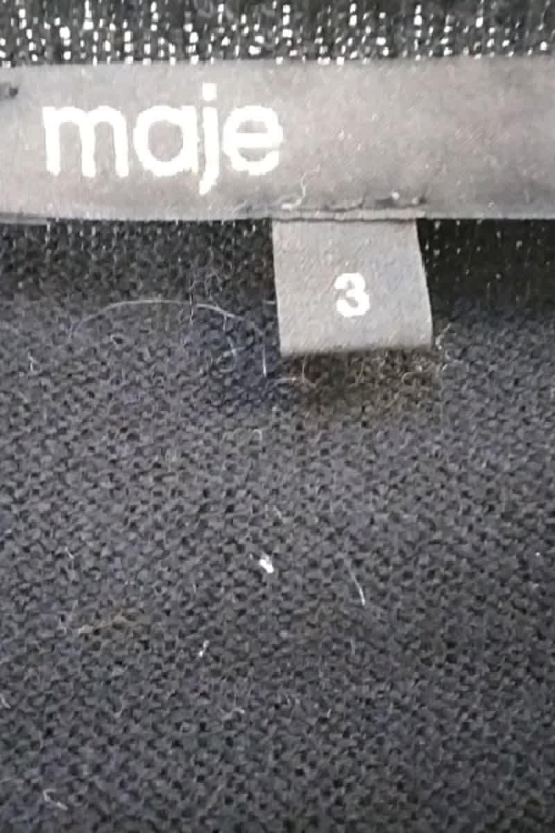 Gilet Maje  Noir
