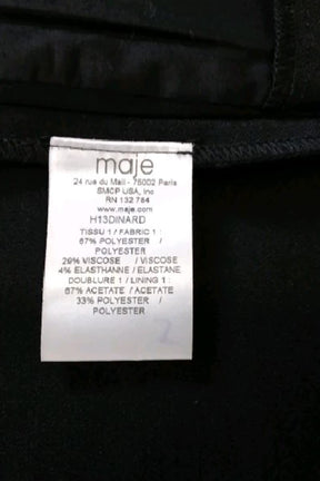 Mini jupe Maje  Noir