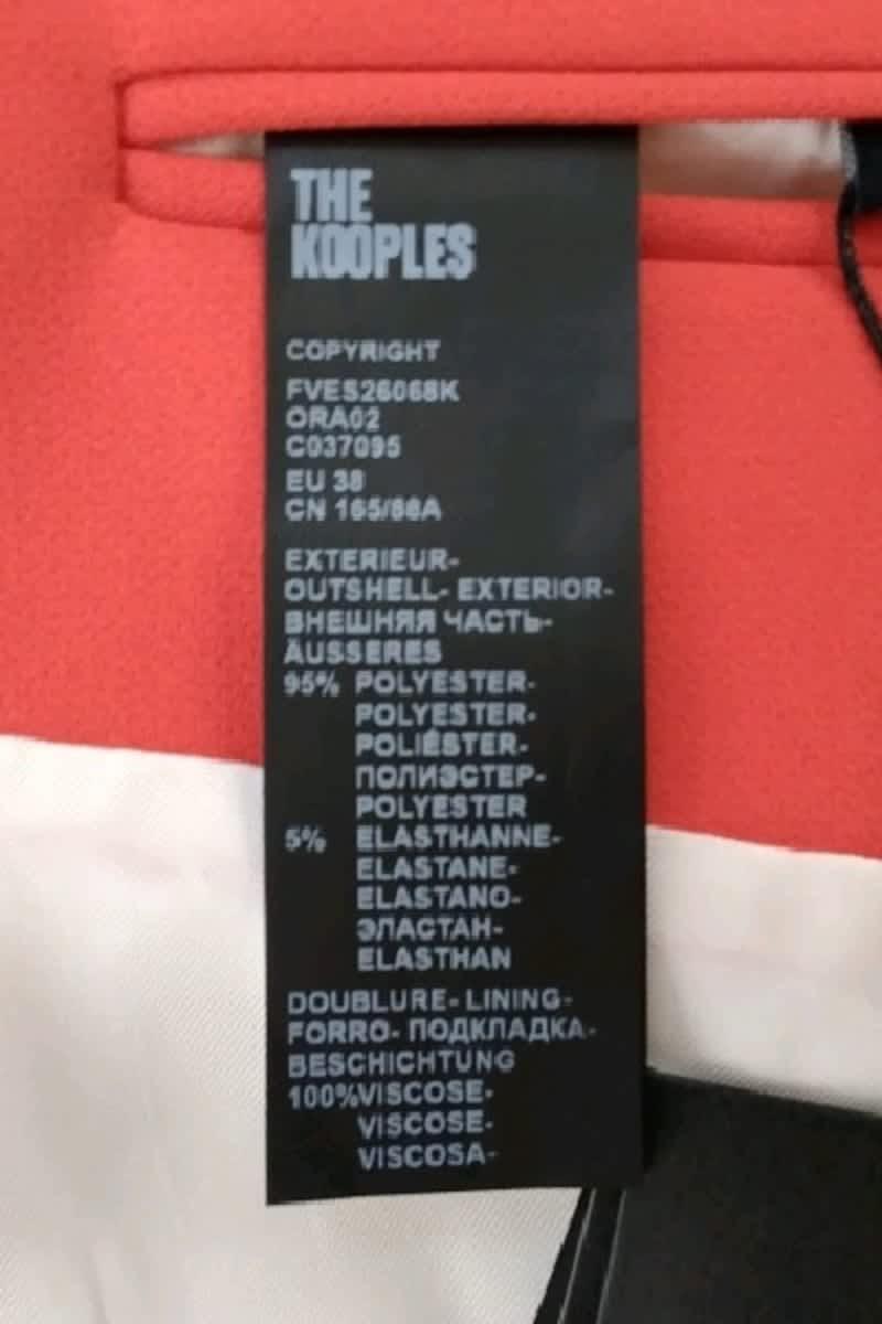 Blazer The Kooples  Rouge