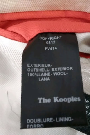 Blazer The Kooples  Rouge