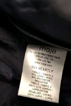 Veste Maje  Bleu