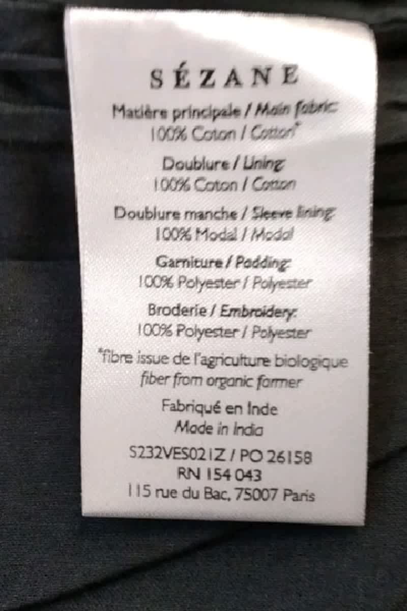 Veste Sézane  Marron