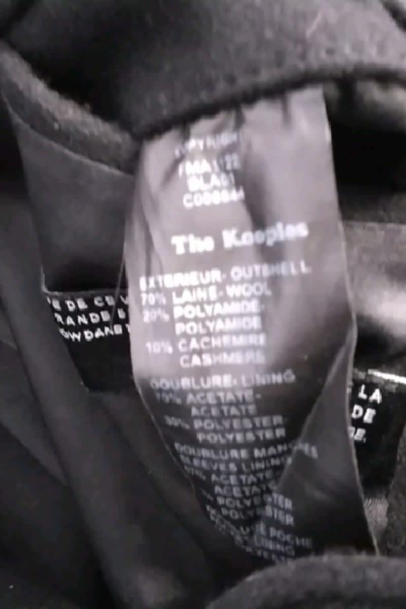 Trench-coat The Kooples  Noir