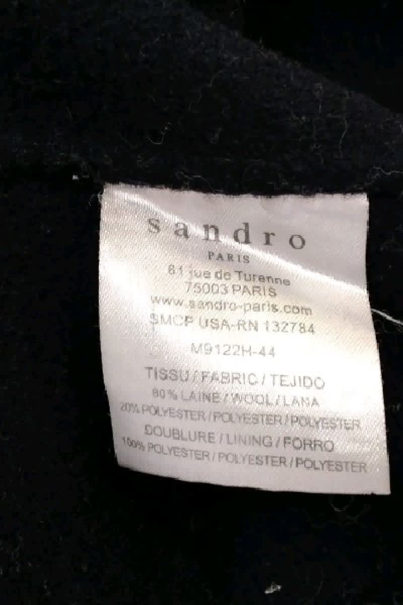 Trench-coat Sandro  Marine