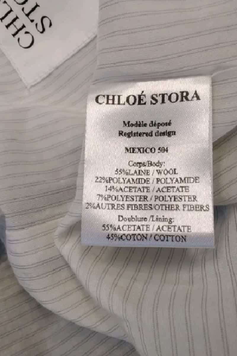 Manteau Chloé Stora  Gris