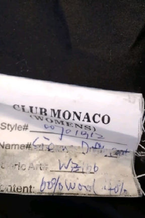 Manteau Club Monaco  Marine