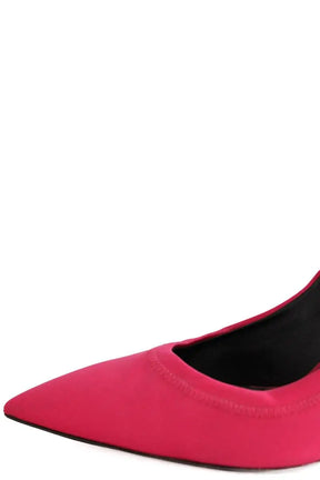 Talons Louis Vuitton Rose en Tissu