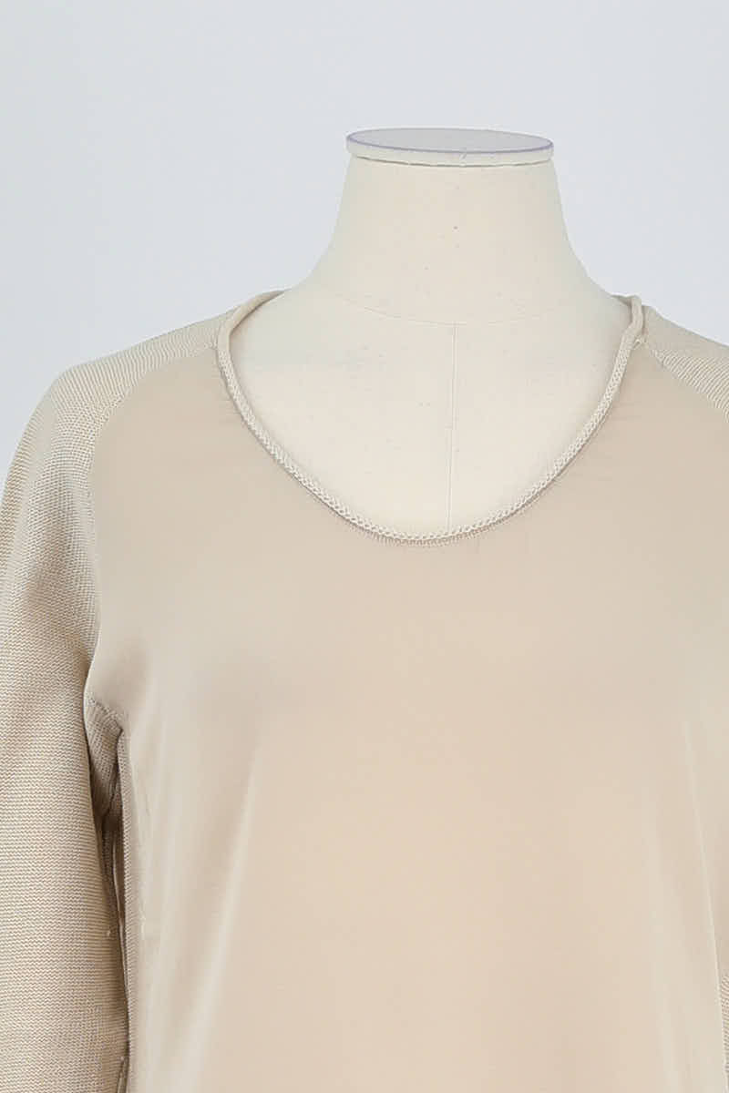 Pull Fabiana Filippi  Beige