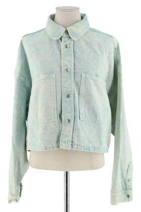 Veste Calvin Klein Bleu en Coton, taille S - Seconde Main