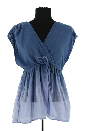 Tunique Swildens Bleu en Coton, taille S - Seconde Main
