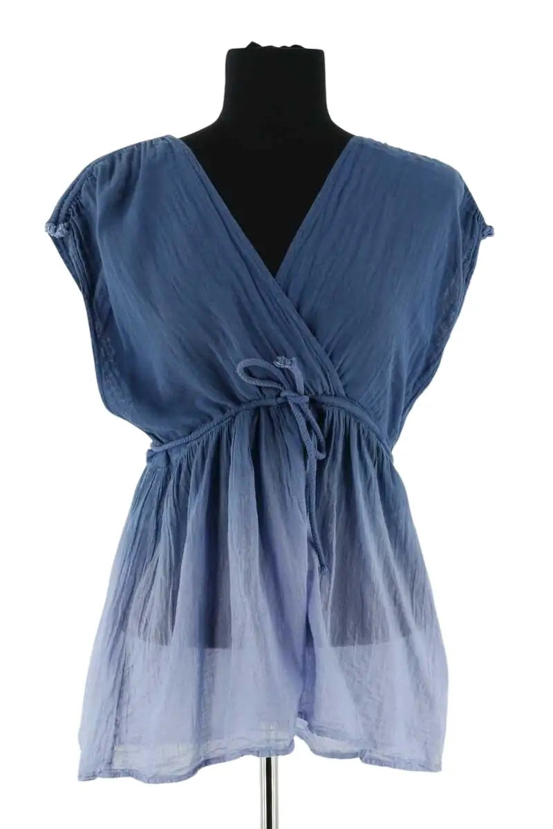 Tunique Swildens Bleu en Coton, taille S - Seconde Main