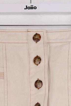 Jupe Sézane Beige en Coton