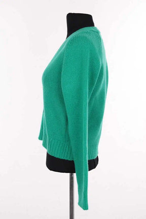 Cardigan Eric Bompard Vert en Cachemire