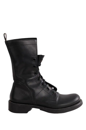 Boots à lacets Louis Vuitton Noir en Cuir, taille 39 - Seconde Main