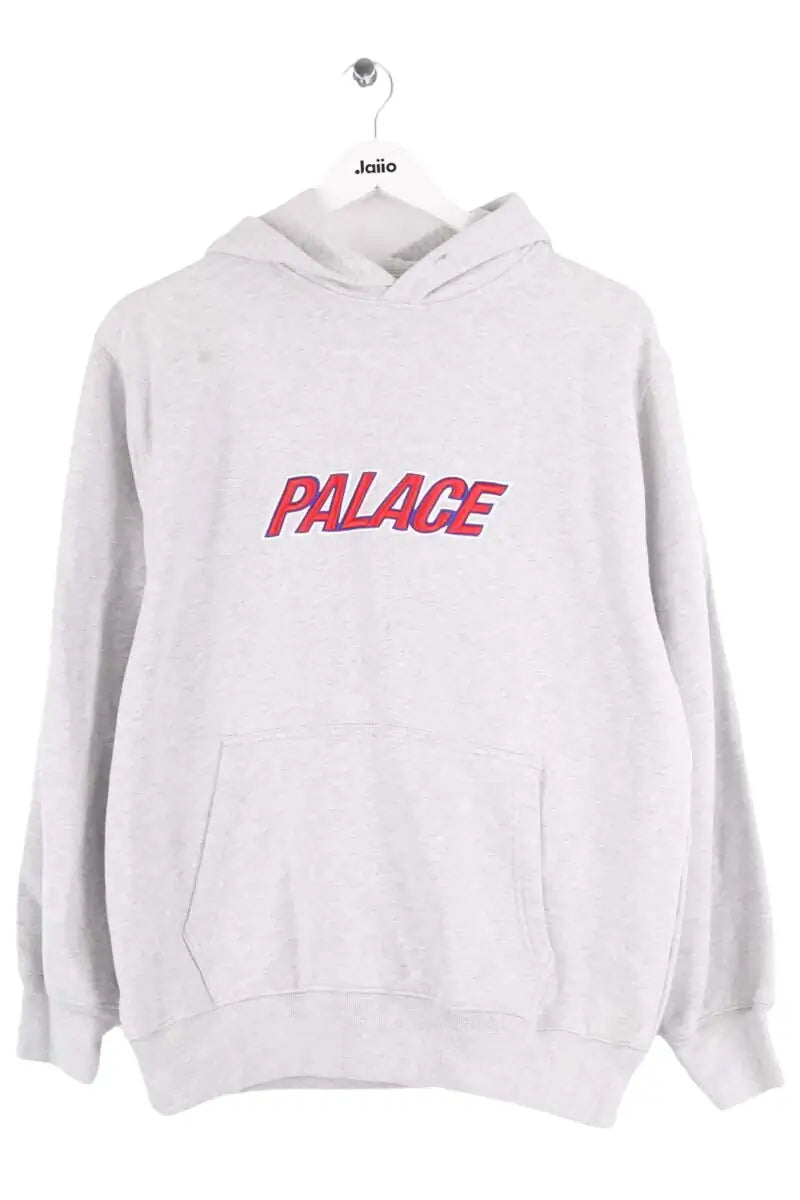 Sweatshirt PALACE Gris en Coton, taille M - Seconde Main