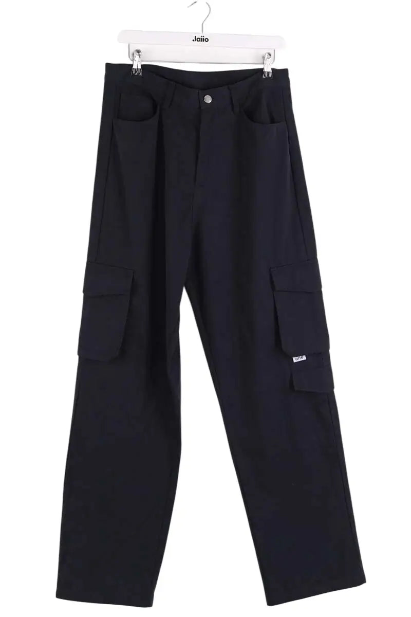 Pantalon droit Arte Antwerp Marine en Synthétique, taille L - Seconde Main