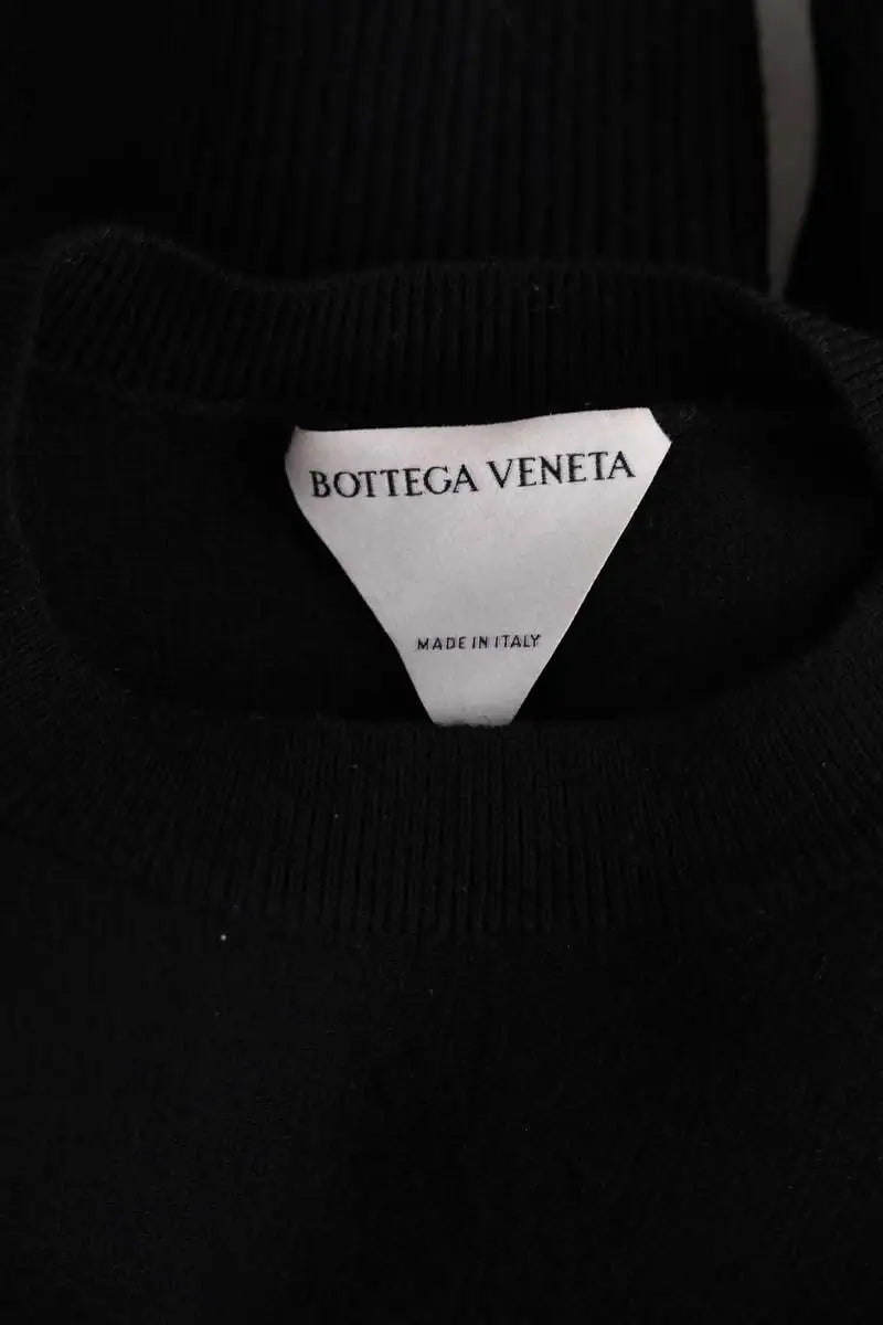 Pull Bottega Veneta Noir en Laine