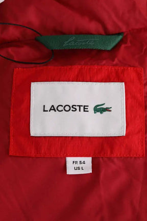 Doudoune Lacoste Rouge en Synthétique