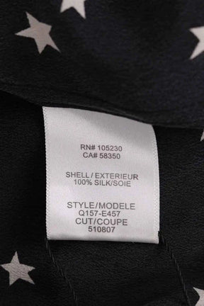 Chemise Equipment Noir en Soie