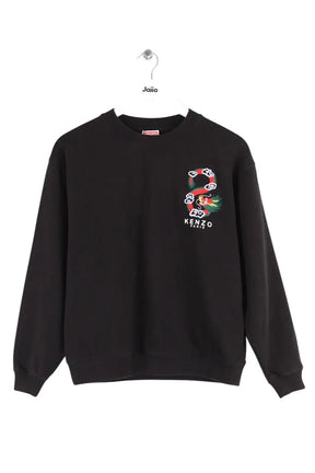 Sweatshirt Kenzo Noir en Coton, taille S - Seconde Main