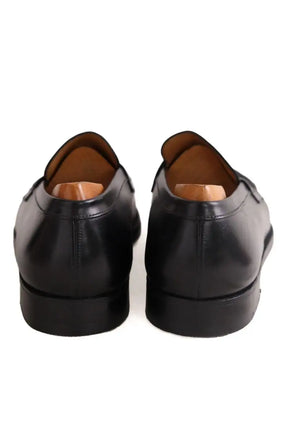 Mocassins JM Weston 180 Noir en Cuir