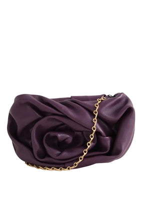 Mini sac Burberry Violet en Cuir - Seconde Main