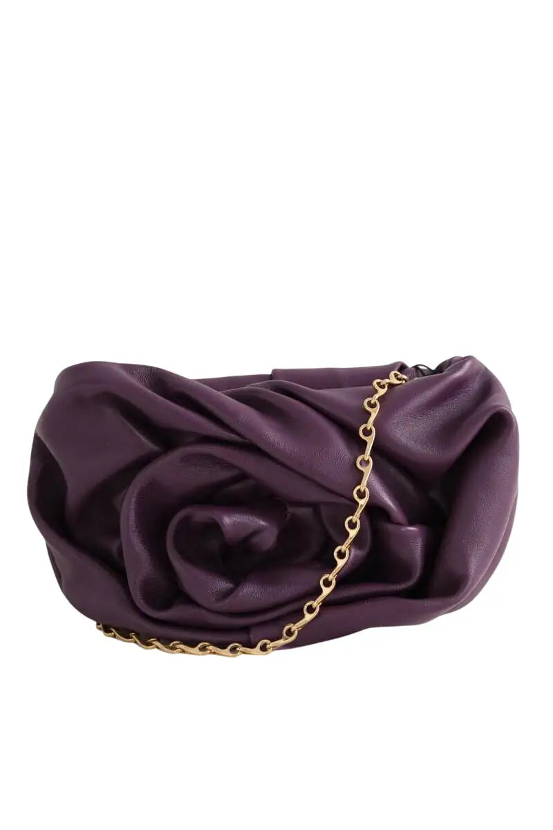 Mini sac Burberry Violet en Cuir - Seconde Main