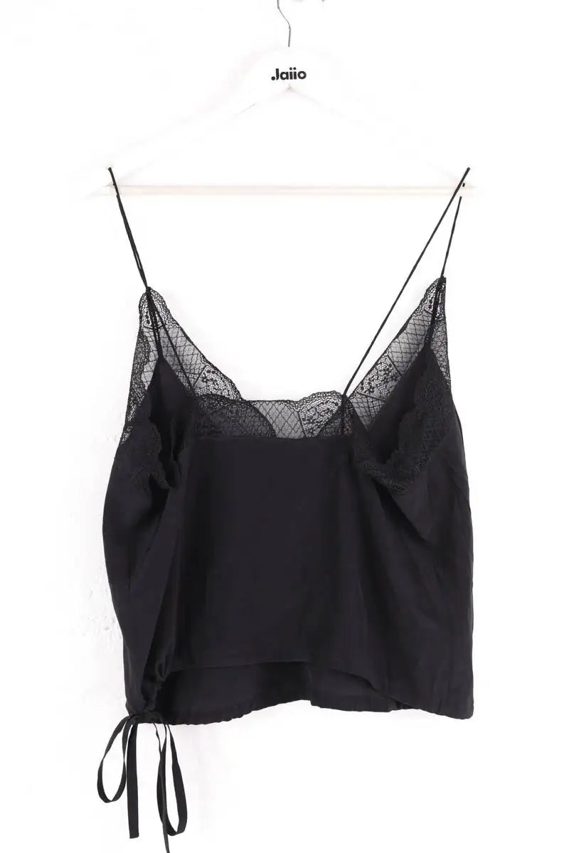 Top sans manche Zadig & Voltaire Noir en Synthétique