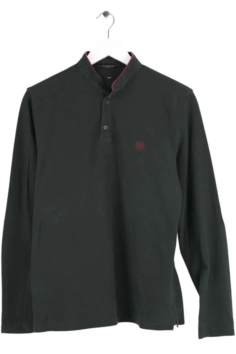 Polo The Kooples Vert en Coton, taille S - Seconde Main