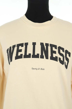 Sweatshirt Sporty & Rich  Jaune