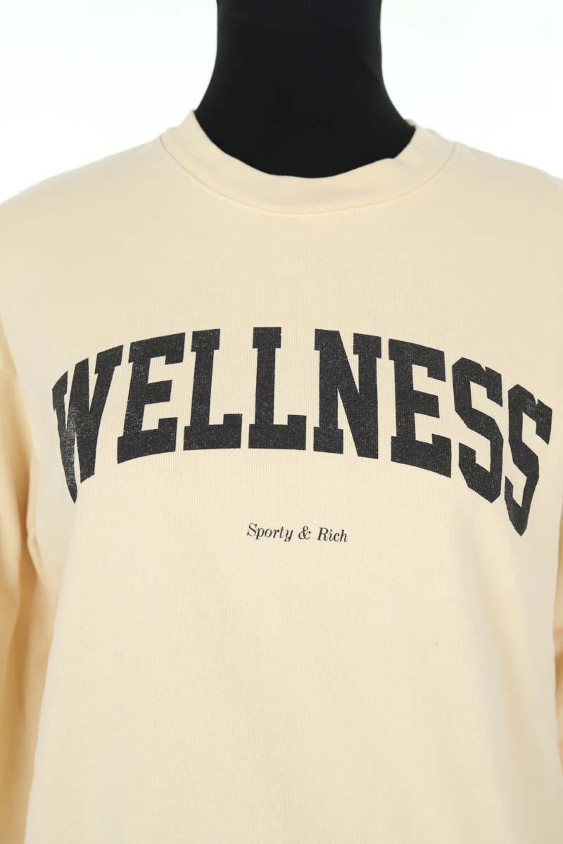 Sweatshirt Sporty & Rich  Jaune