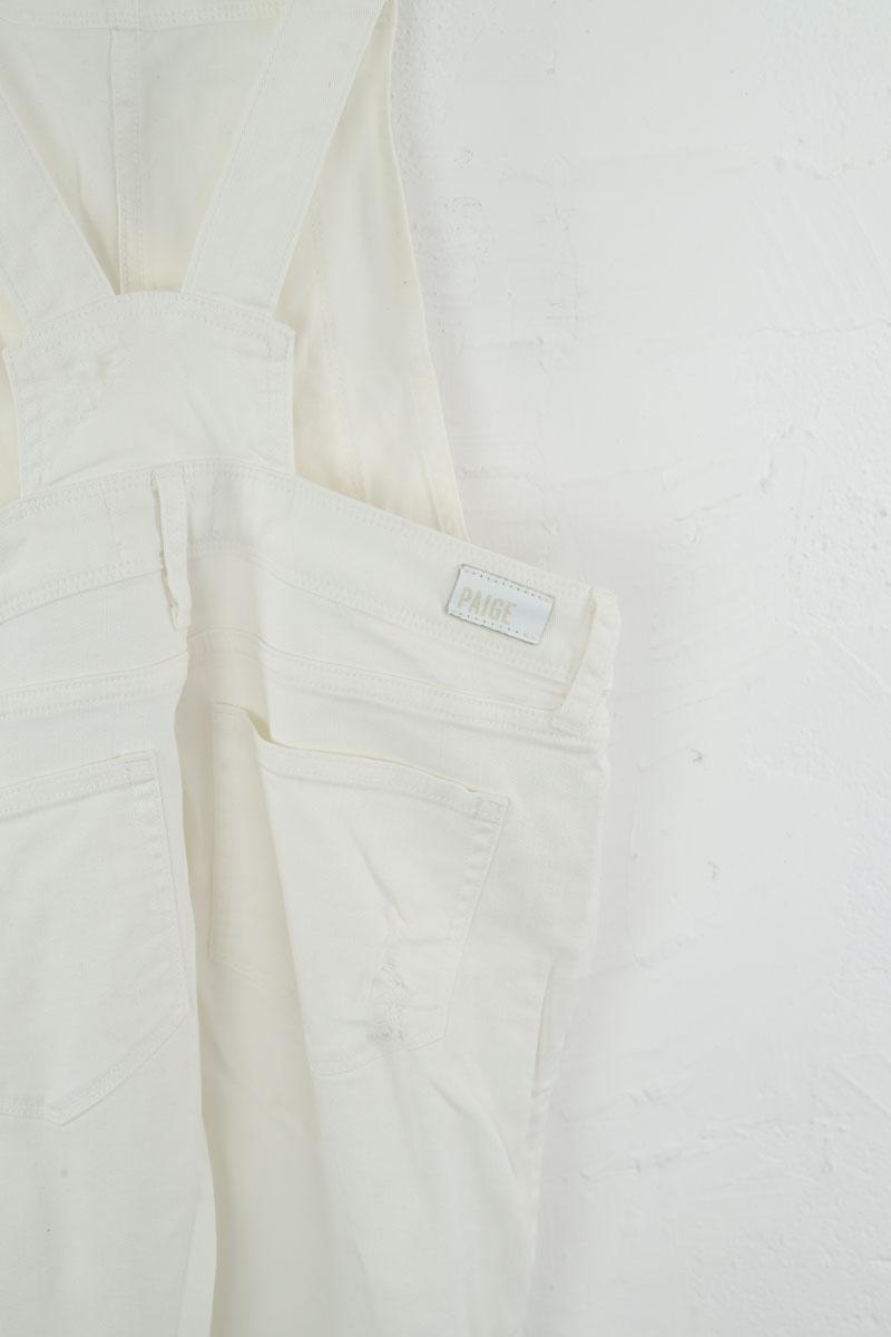Salopette Paige  Blanc