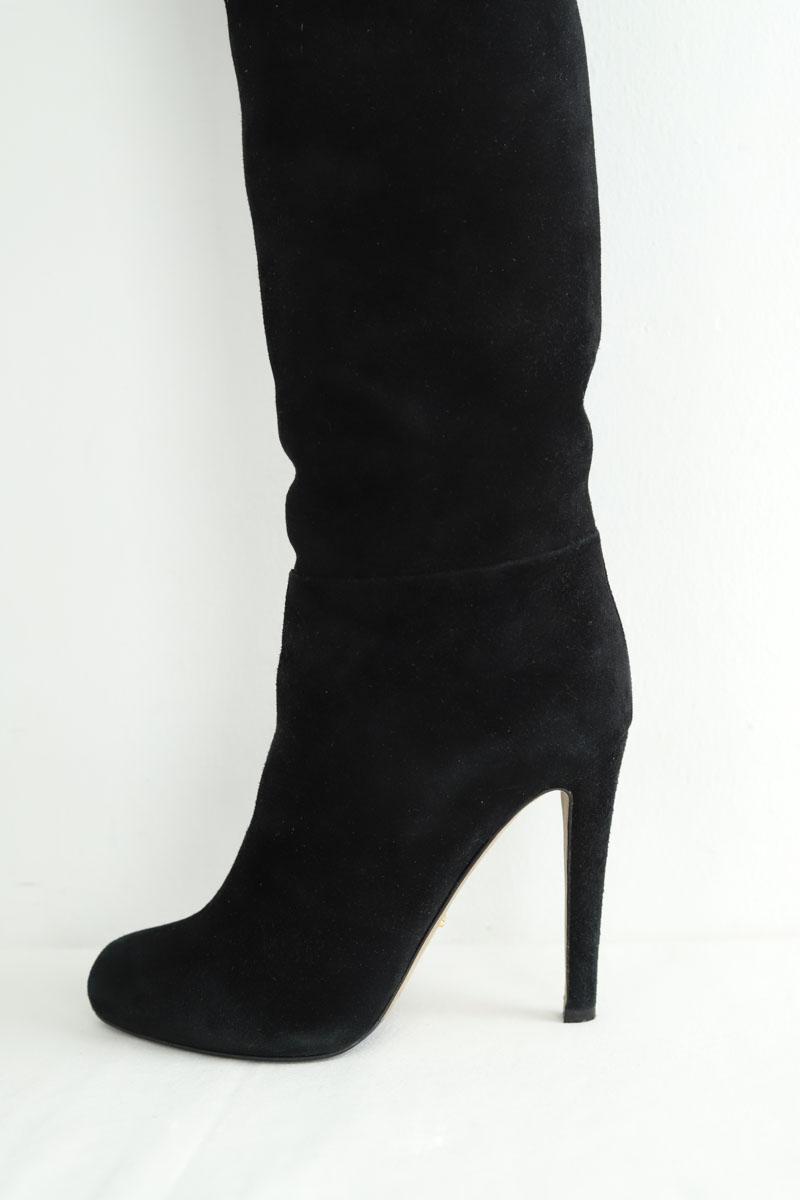 Boots fourées Sergio Rossi  Noir