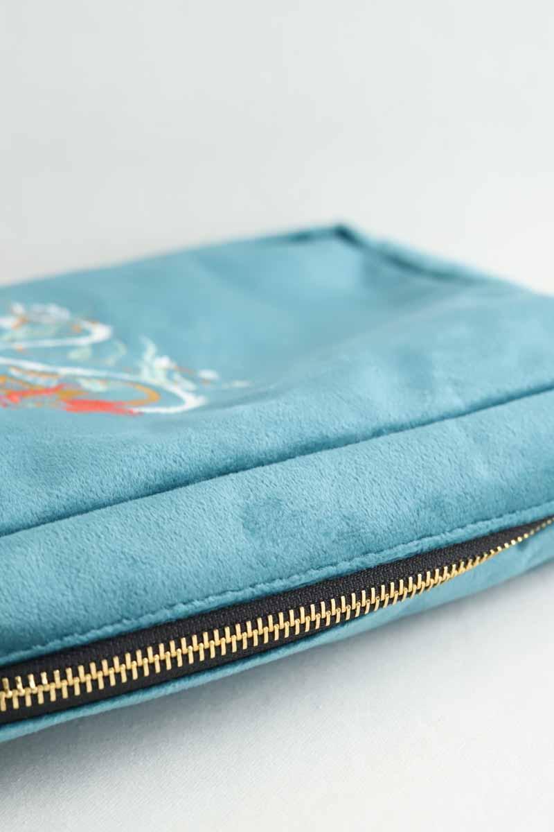 Vanity-case, trousse de toilette CHINOISES by Voyageuses  Bleu