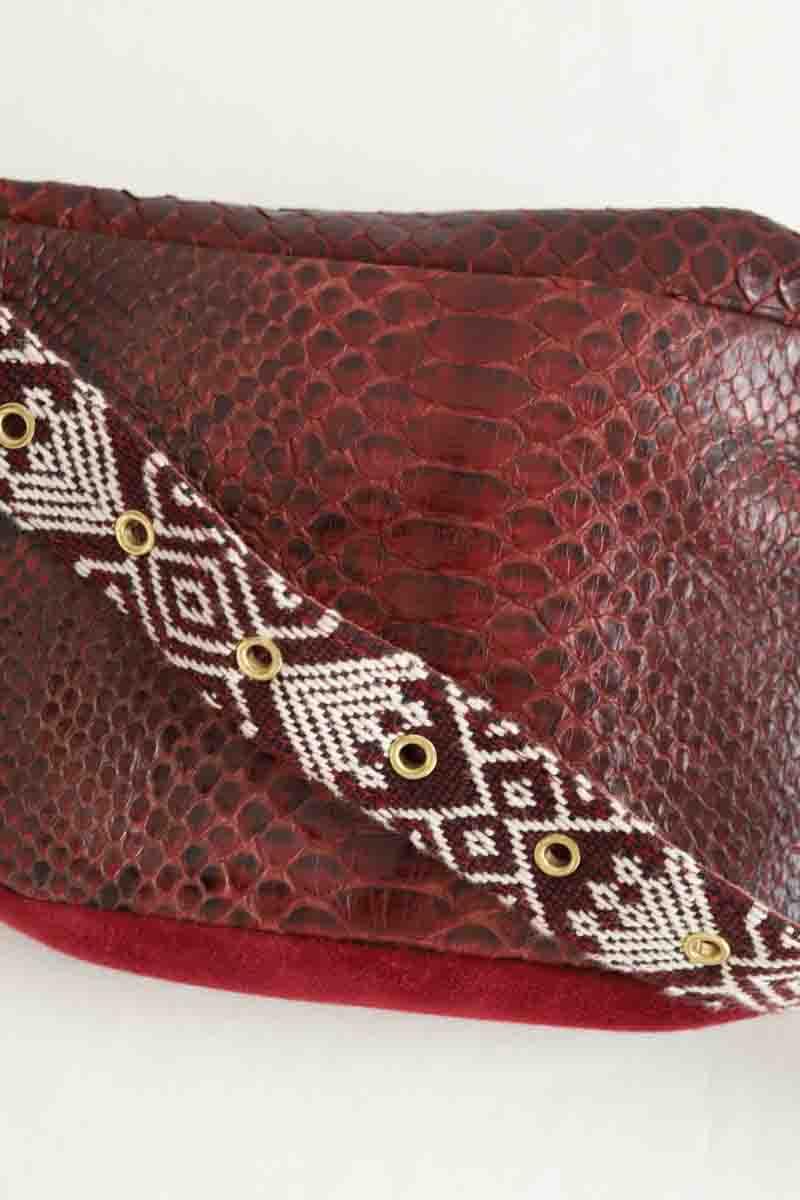 Sac banane Claris Virot  Bordeaux