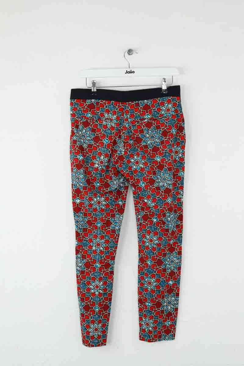 Pantalon droit Chloé Stora  Rouge