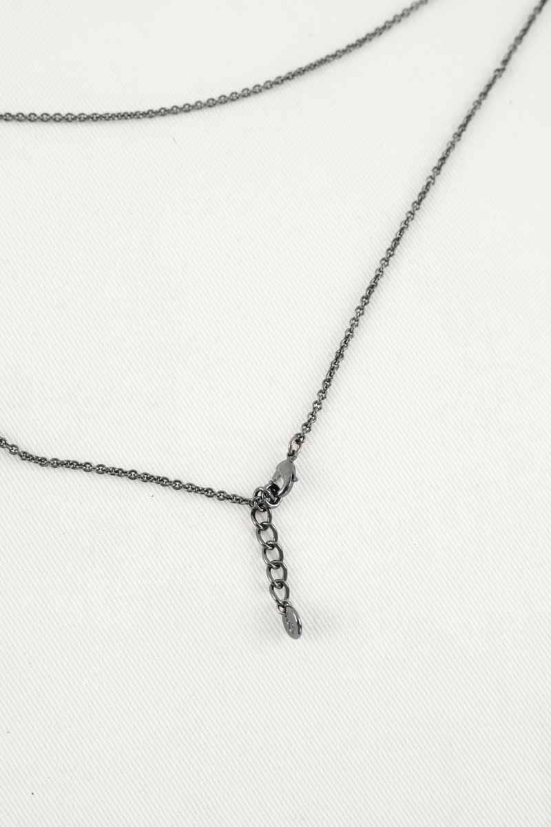 Collier Swarovski  Noir