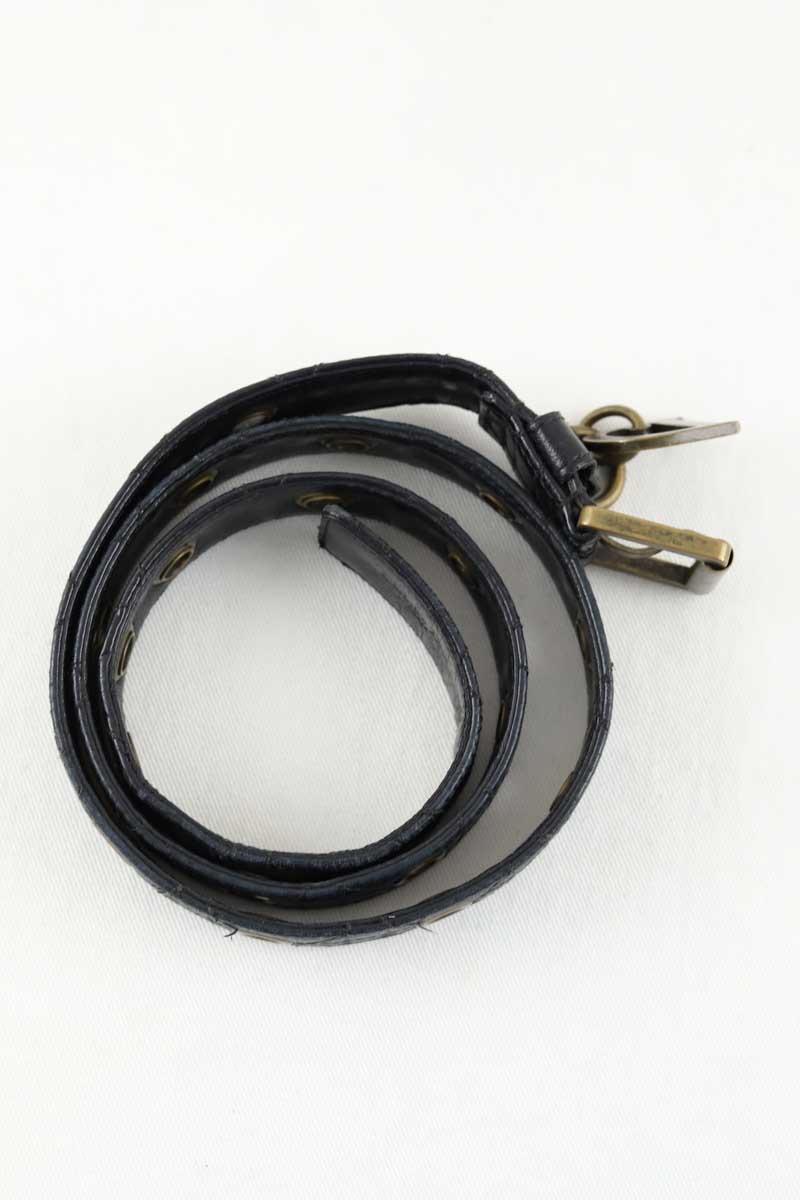 Ceinture en cuir Dior  Noir