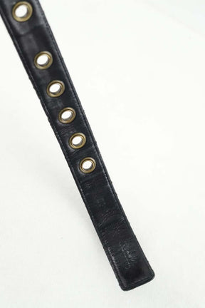 Ceinture en cuir Dior  Noir