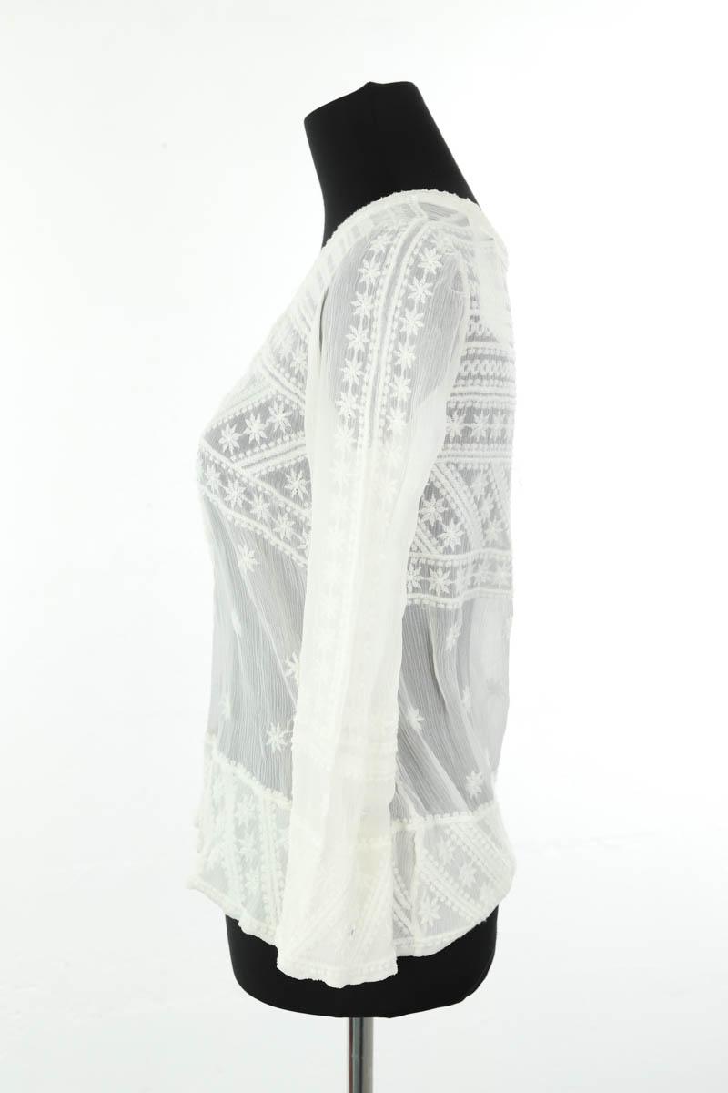 Blouse En Dentelle Noire Isabel Marant Grande Ligne - Taille 1 - Parfait état Occasion - Style Fourreau Midi